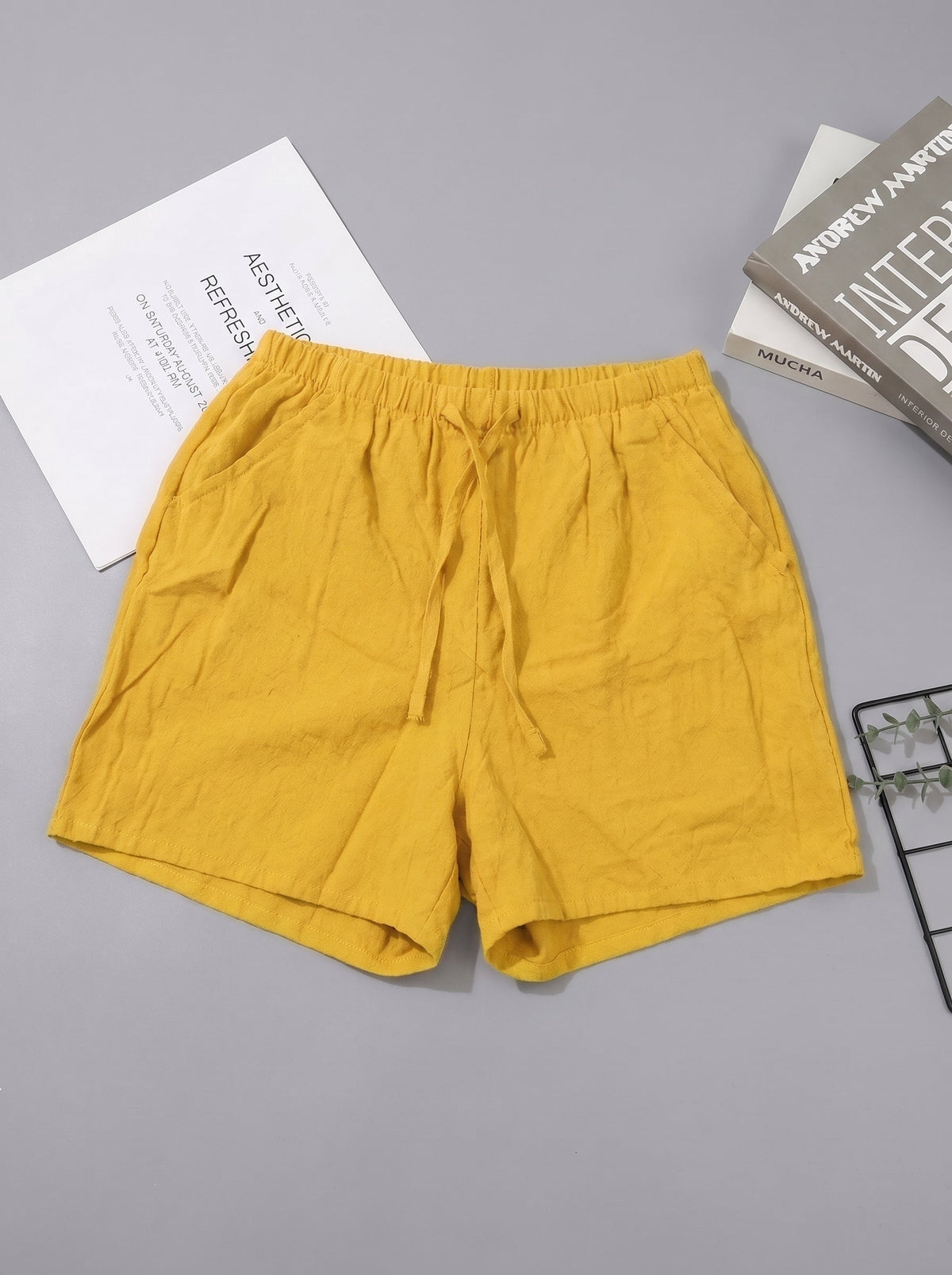 DARA | SHORTS LINO-ALGODÓN