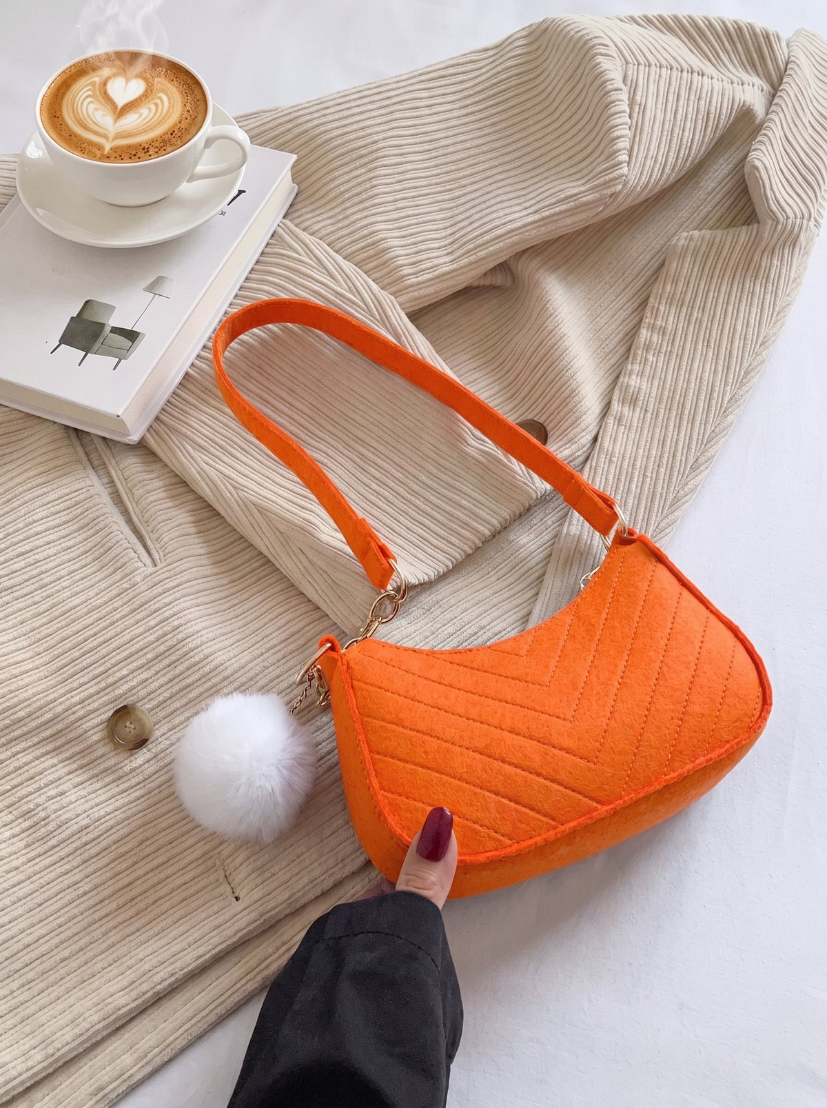 NOA | BOLSO MINI POMPÓN
