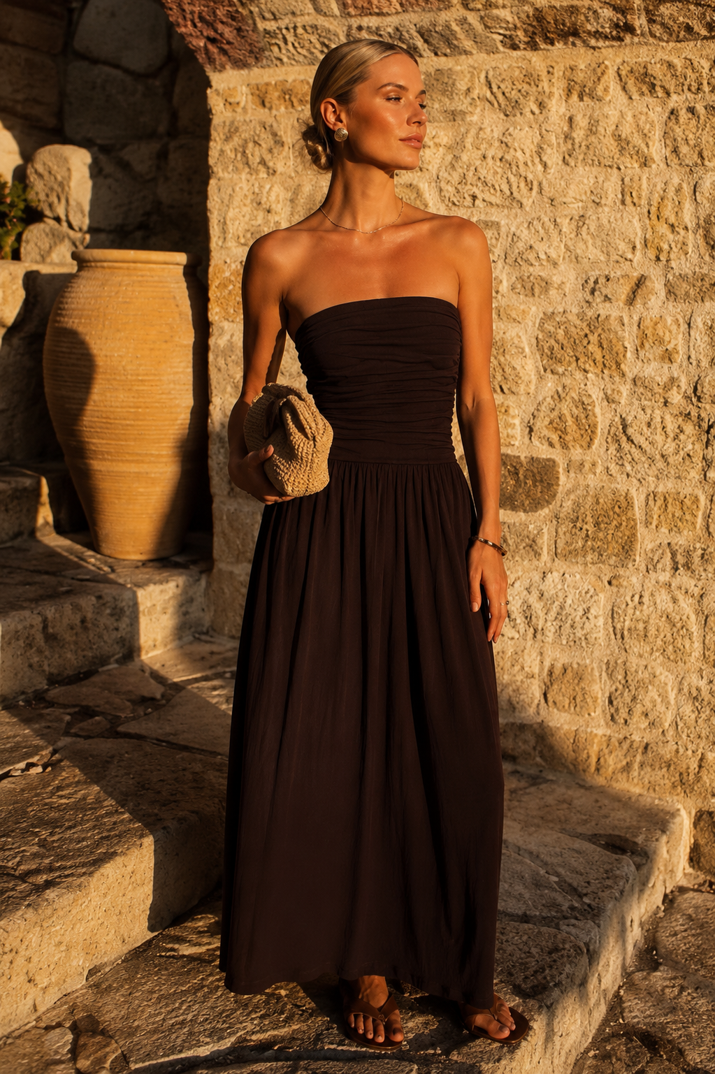 Vestido Sienna - Chocolate