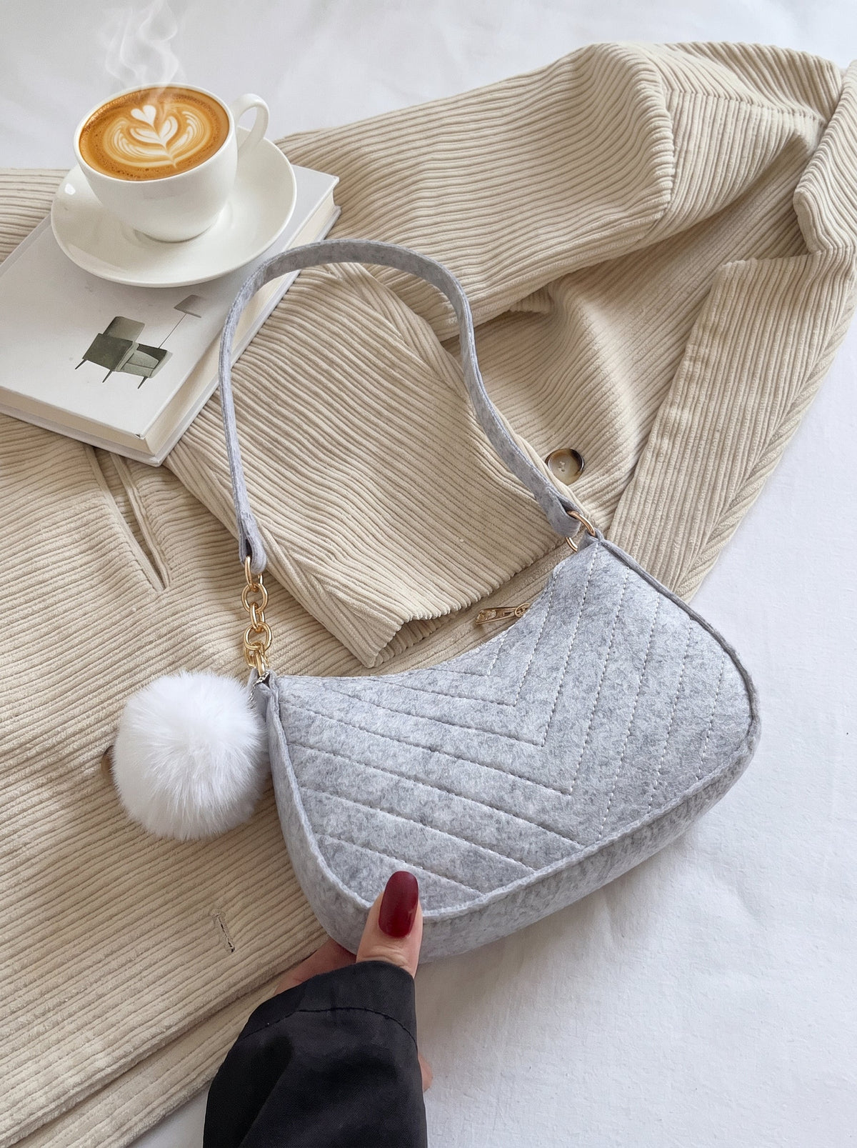 NOA | BOLSO MINI POMPÓN