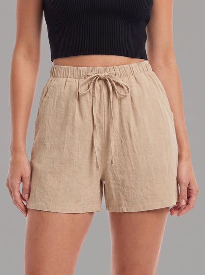 DARA | SHORTS LINO-ALGODÓN