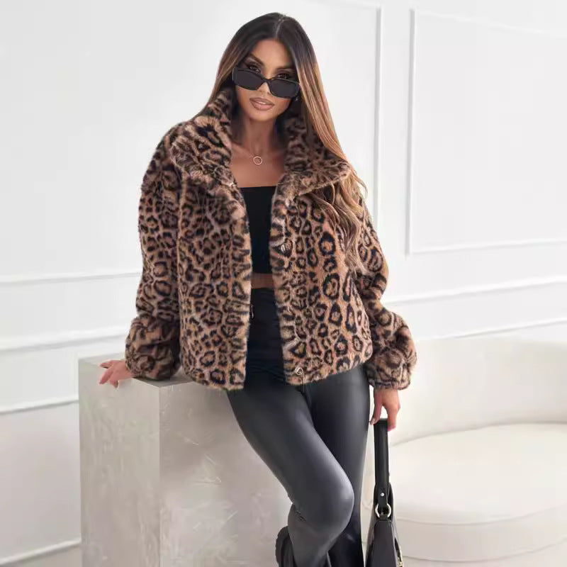 Leonor™ | Abrigo con Estampado de Leopardo