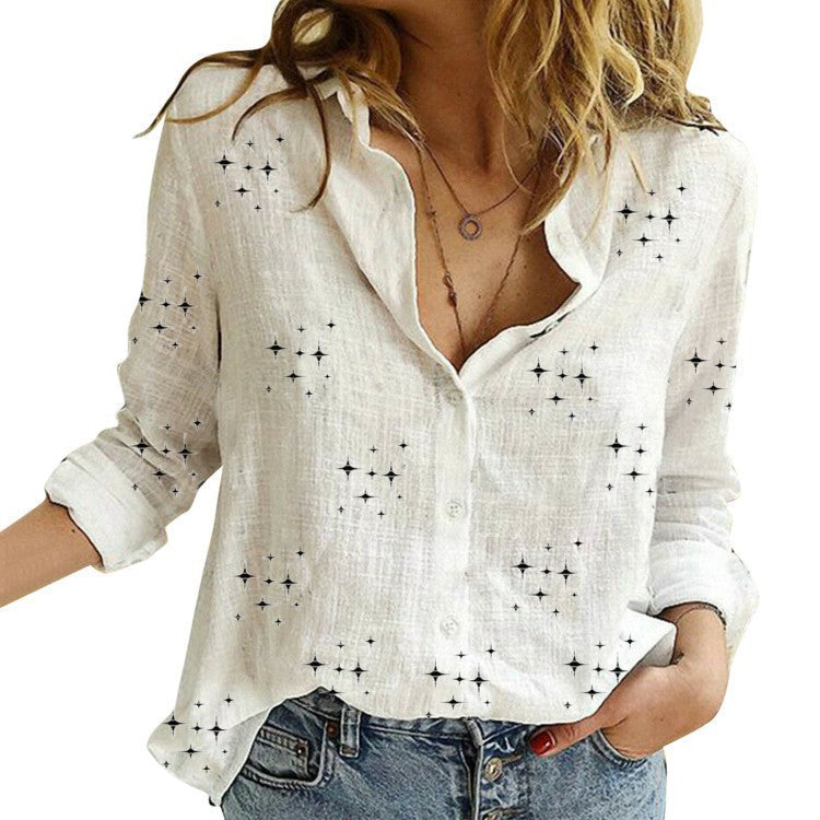 Quinn | Blusa Estampada Clásica