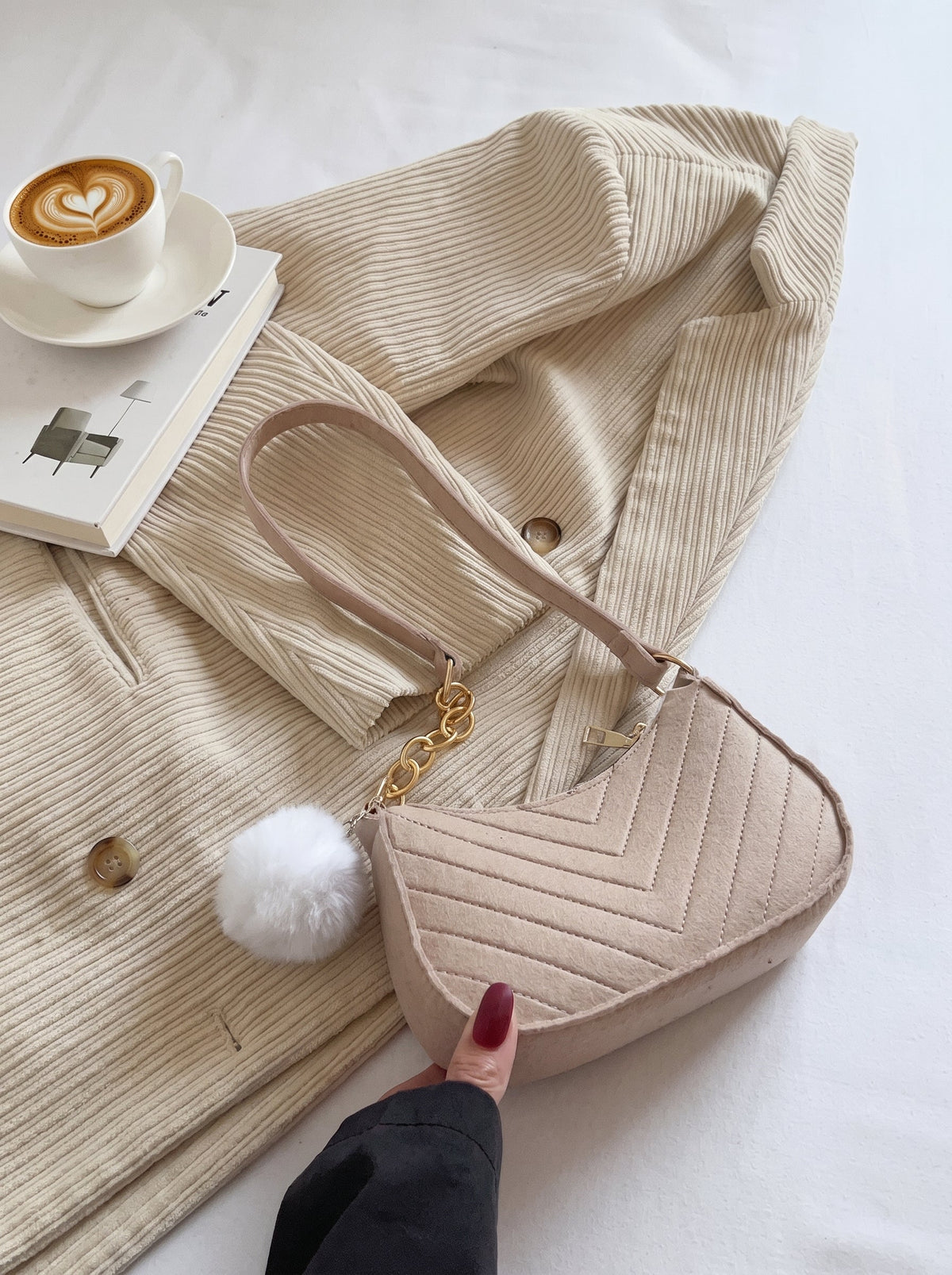 NOA | BOLSO MINI POMPÓN