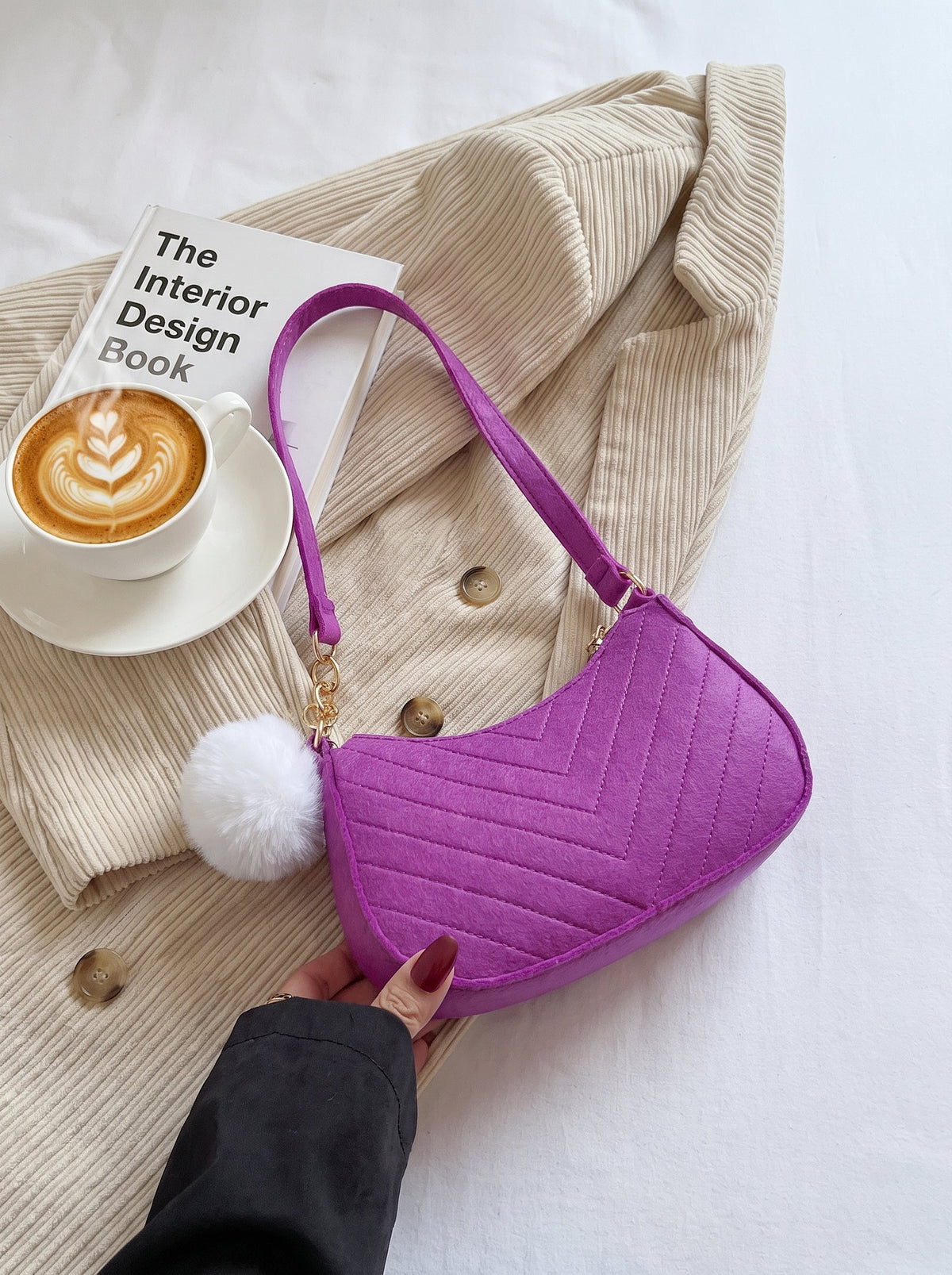 NOA | BOLSO MINI POMPÓN